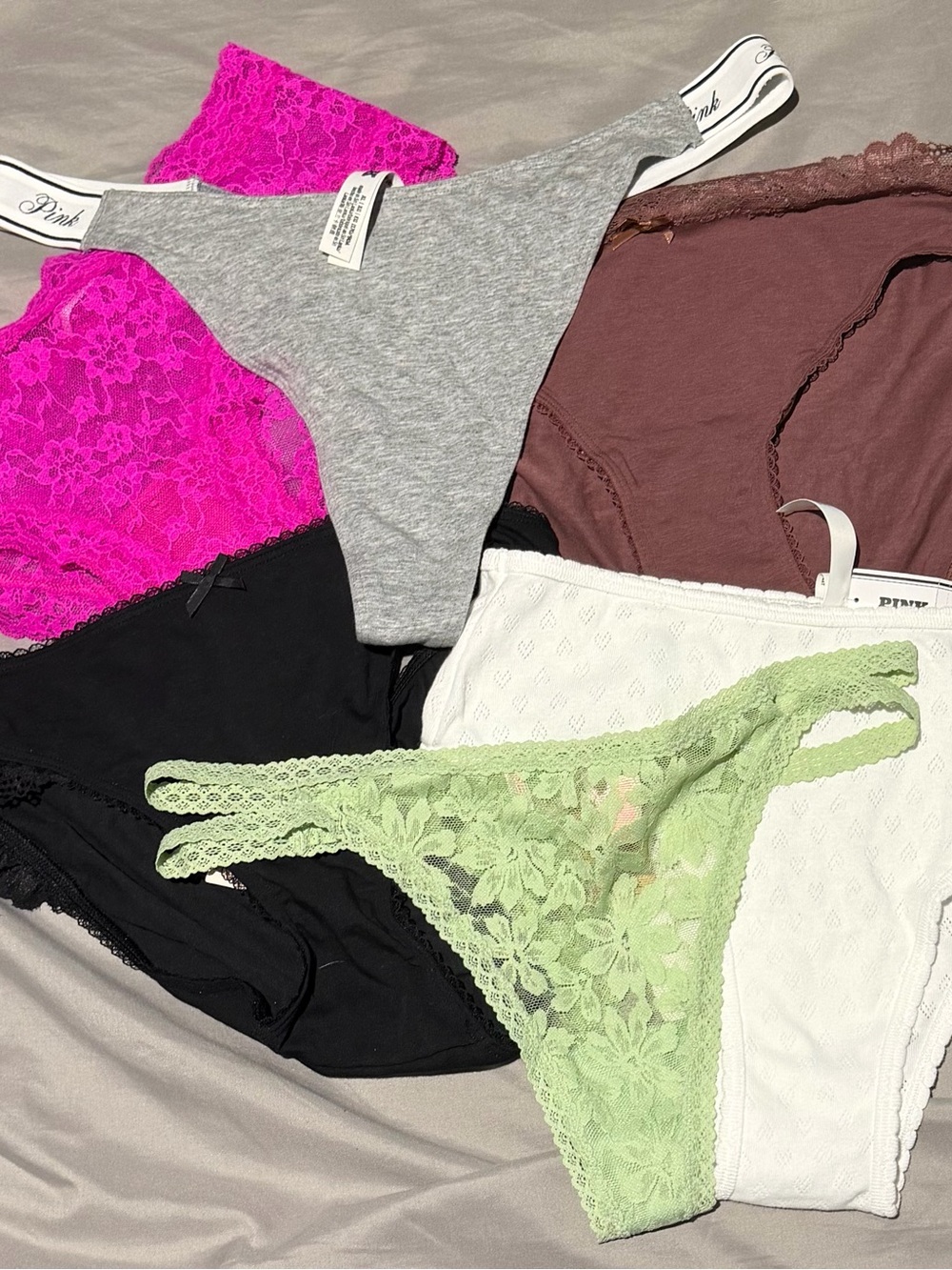 Victoria Secret Panty Bundle - size Large